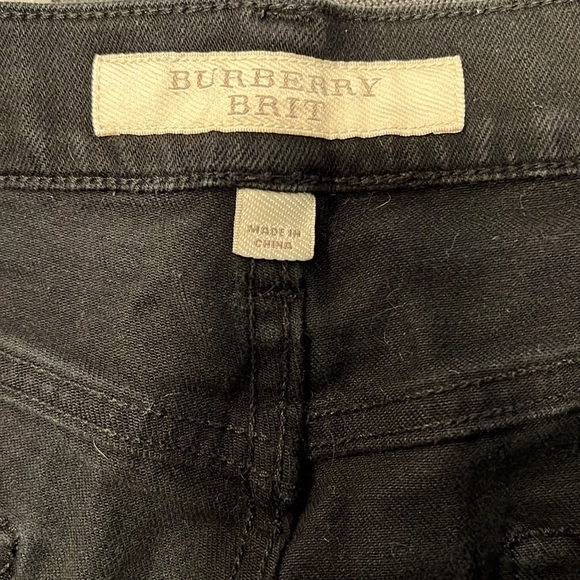 Burberry Brit Black Straight Leg Jeans Size 34x32 - Picture 8 of 11